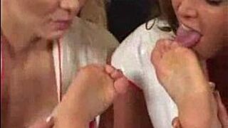 Nurses Foot Loving on Student - porn video