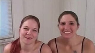 Candy and Lexis Sharing a cock - porn video