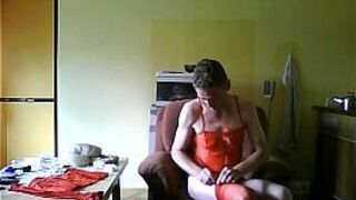 Horny red sex slut - porn video