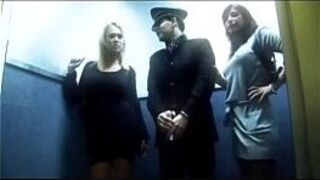 Lezley Zen Fuck In An Elevator - porn video