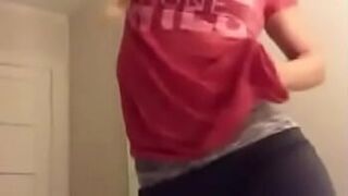 Hot young fuckable amateur teen dancing - porn video