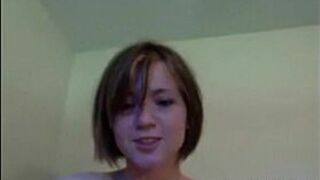 Teen Fingering Pussy And Gets Orgasm On Webcamchat - porn video