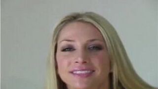 Pantyhose loving babe pampering - porn video